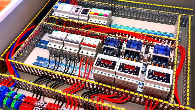Heavy-duty industrial electrical wiring